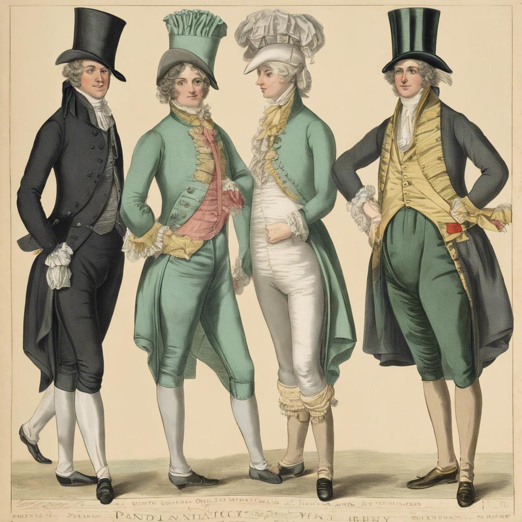 Materials⁣ and Construction of Regency Era Pantaloons