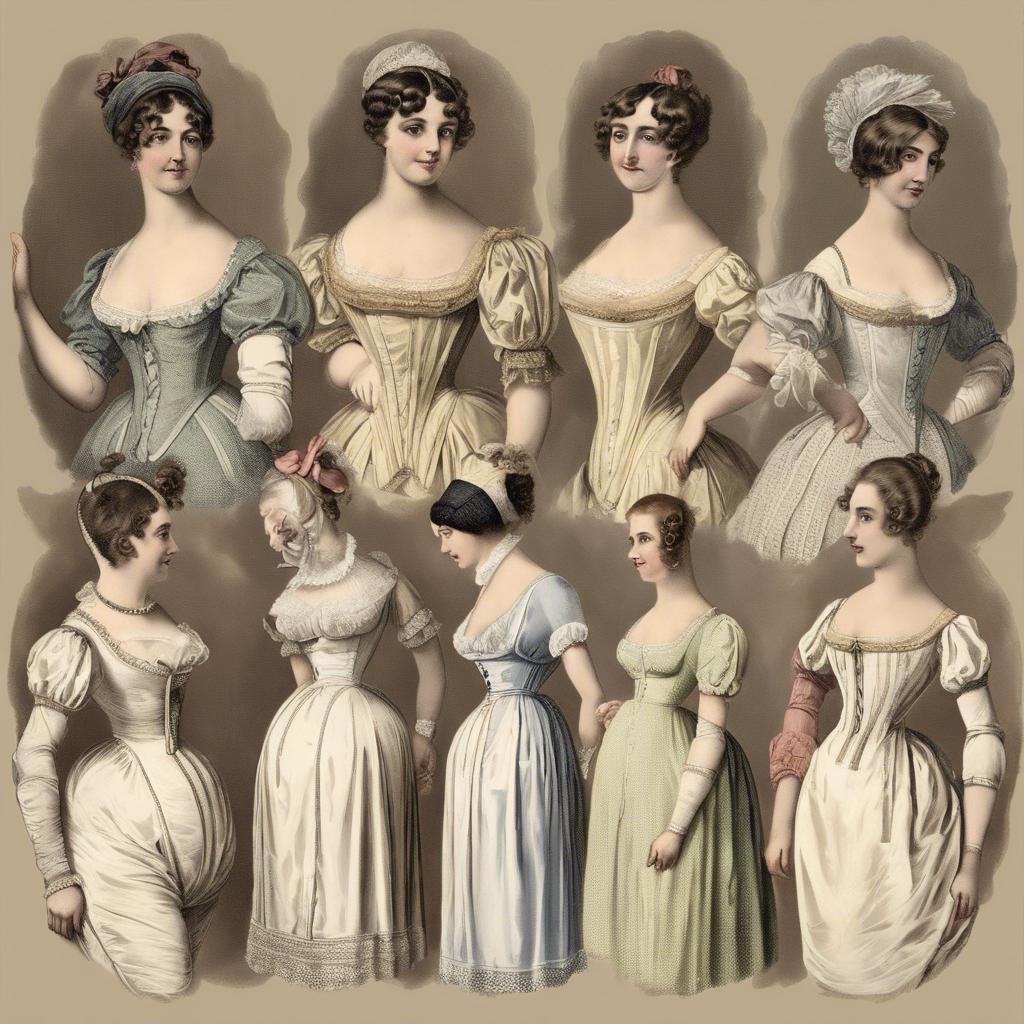 regency era undergarments women’s