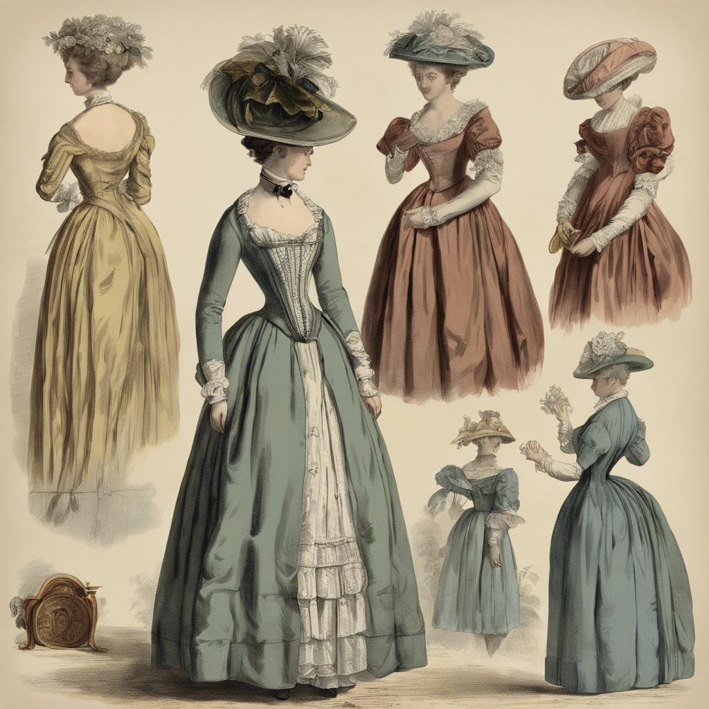 regency era kleider