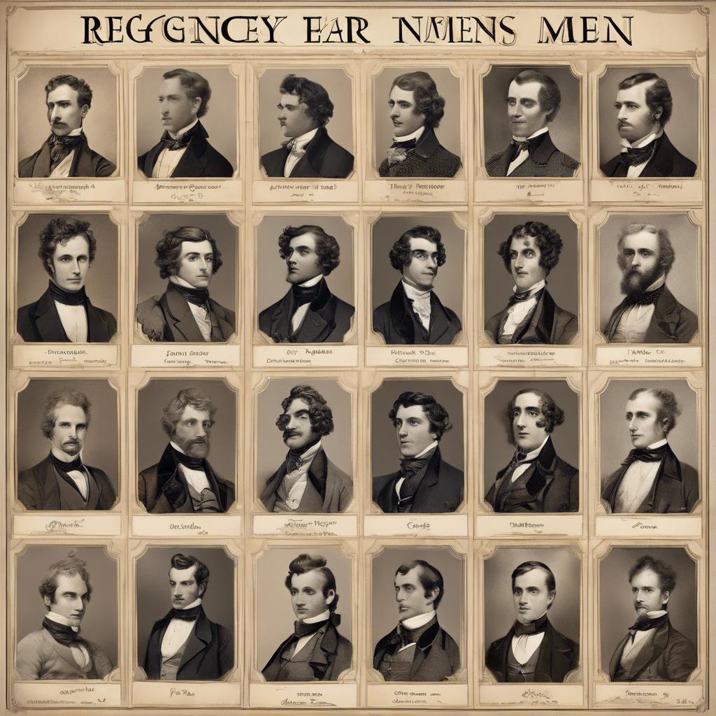 regency era names for men