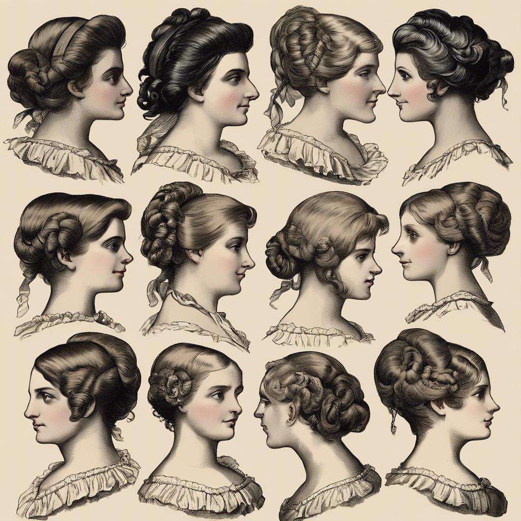 regency era hairstyles for short hair