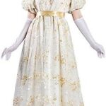 Vintage Glamour Unleashed: NSPSTT Golden Regency Dresses Review