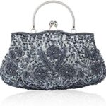 Unveiling the Timeless Beauty of Gets Noble Beaded Sequin Flower Evening Purse