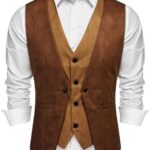 Style Spotlight: COOFANDY Men’s Suede Leather Vest Review