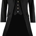 Reviewing GOLDSTITCH Men’s Black Tailcoat Jacket: Vintage Elegance!