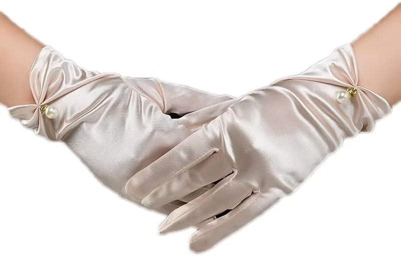 Review: Women’s Satin Short Gloves for Party Dance