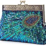 UBORSE Beaded Sequin Peacock Evening Clutch: A Vintage Charmer Worth Owning