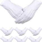 Review: SATINIOR 6 Pairs White Gloves – Elegant, Versatile, and Practical