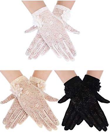 Chic & Elegant: Skylety Lace Gloves Review for Tea Party & Wedding Attire