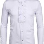 Let’s Talk Style: ZEROYAA Mens Slim Fit Tuxedo Shirt Review