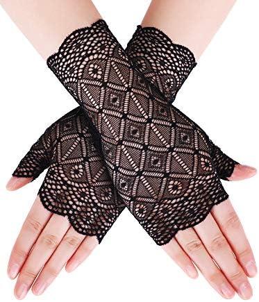 Raving about Skylety Women’s Lace Gloves: A Must-Have for Stylish Events!