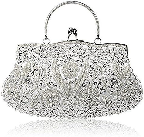 Exquisite Elegance: Tmore Beaded Flower Evening Purse Review