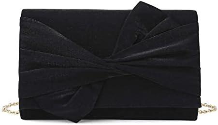 Chic Elegance: Our Review of the Satin Evening Bag Bow Flap Clutch