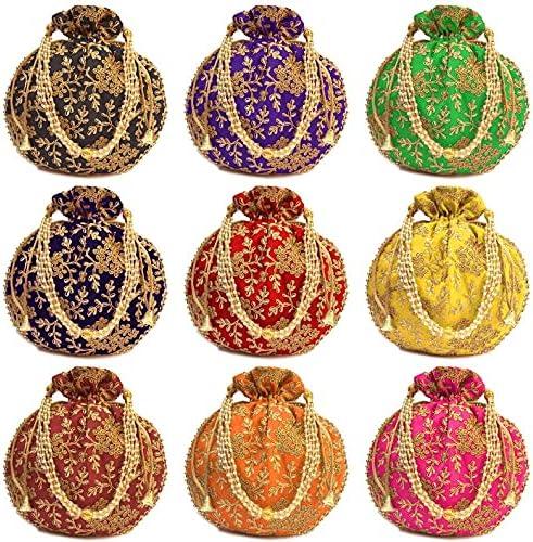 Chic and Stylish Handicrafts & Jewellery Women’s Potli Bags Review