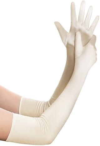 BABEYOND Satin 1920s Opera Gloves: A Roaring Retro Touch