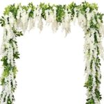 We Fell in Love: Wisteria Artificial Flowers Garland Review