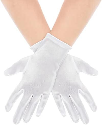 Opulent Elegance: Our Review of Wrist Length Satin Gloves