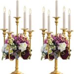 Golden Glow: Our Review of the Metal Candelabra Candle Stand Set