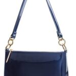 Shining Bright: HOXIS Glossy Faux Patent Leather Shoulder Bag Review