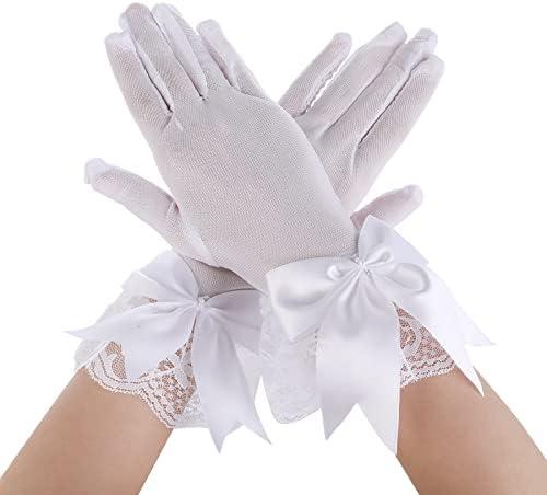 Reviewing the Women Party Bow Lace Gloves: Elegant Accessories for Any Occasion