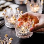 Review: Vixdonos Gold Tips Crown Glass Candle Holders – Stylish and Versatile