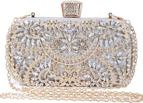 Shine Bright with Covelin’s Rhinestone Evening Bag!