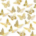 Fluttering Elegance: SAOROPEB 3D Butterfly Wall Decor Review