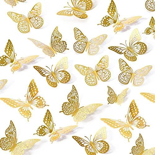 Fluttering Elegance: SAOROPEB 3D Butterfly Wall Decor Review