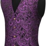 Victorian Steampunk Style: COOFANDY Men’s Paisley Vest Review