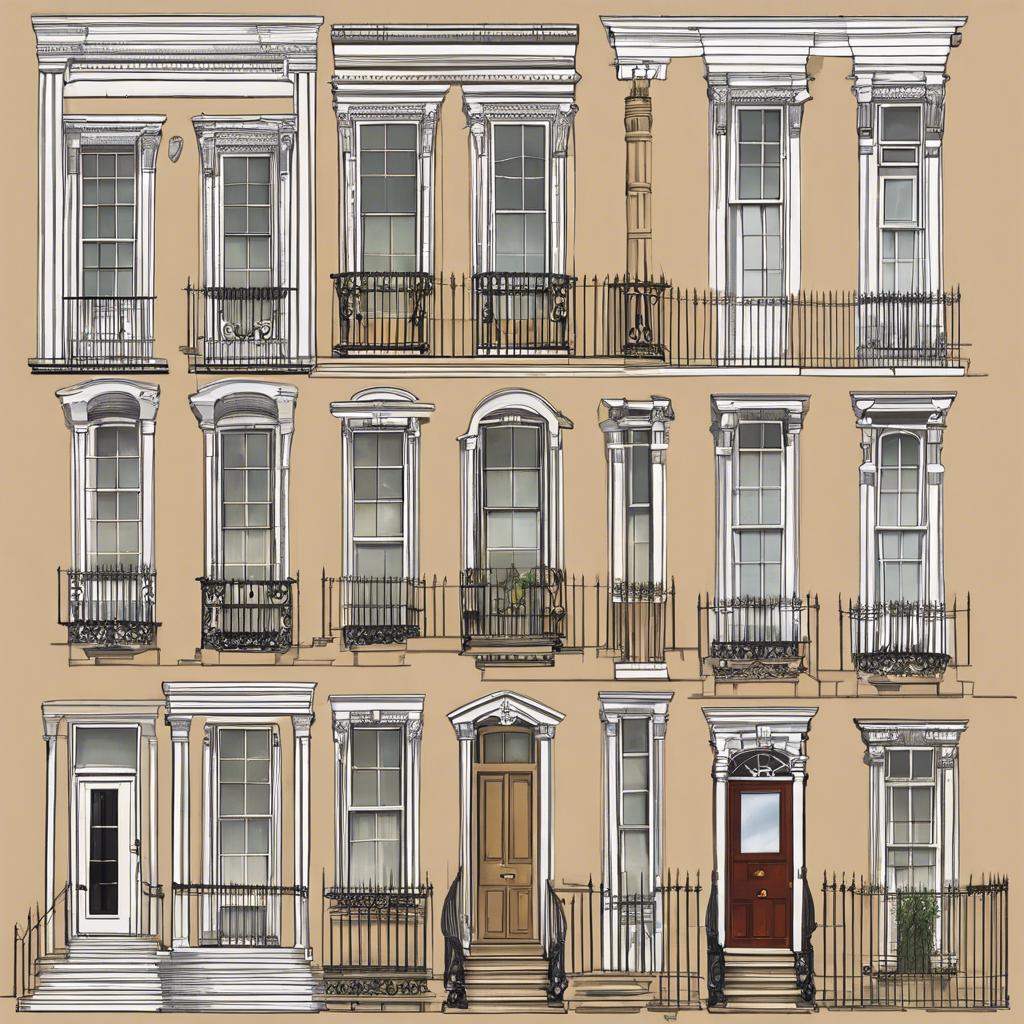 Architectural⁤ Features of Regency Era Houses