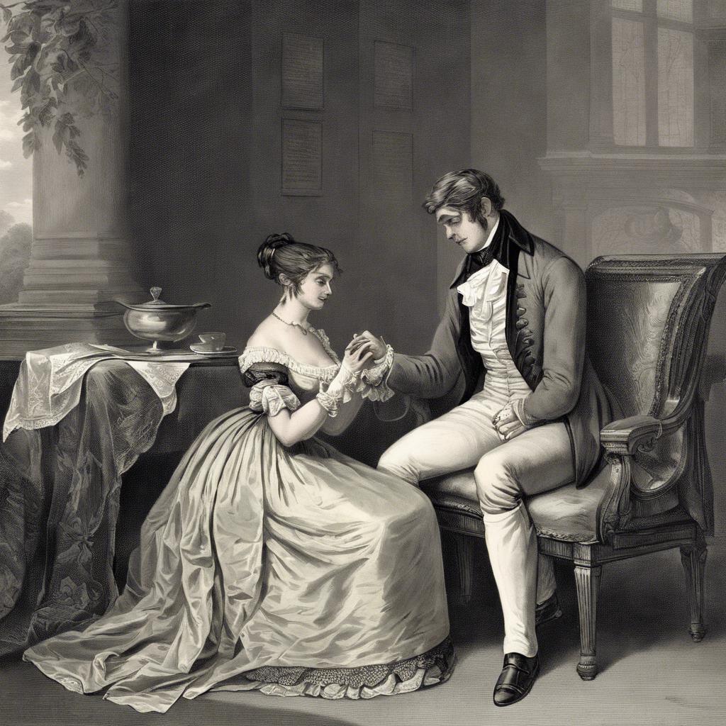 Courtship ‌rituals in Regency era society