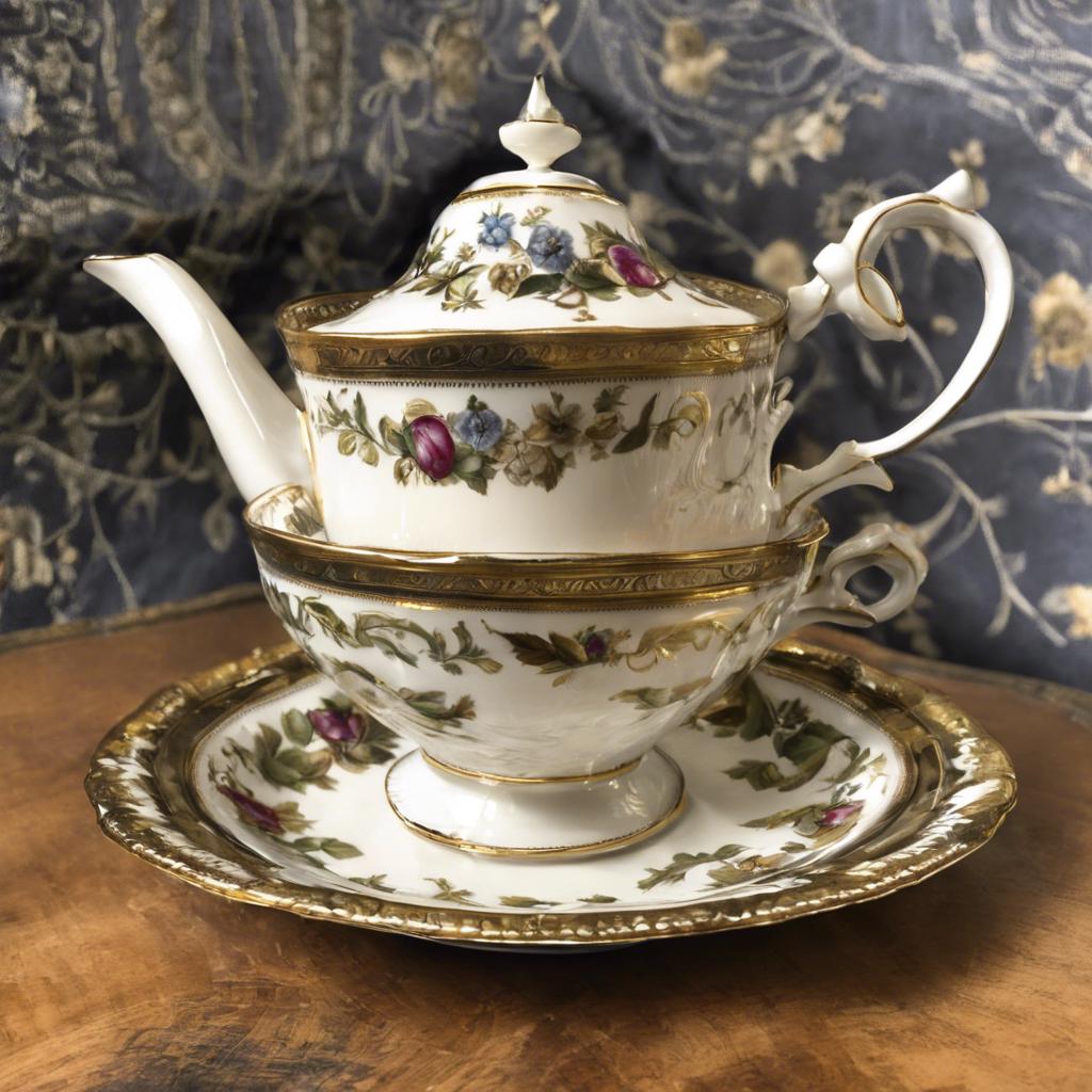 Early Regency Era Tea⁣ Sets: A Brief History