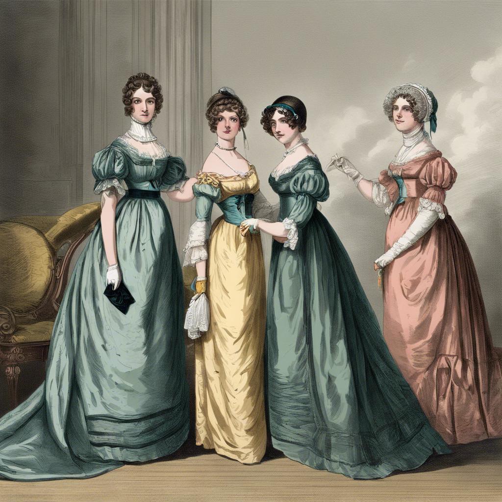 Elegant‍ Fashion Trends of Regency ‌Era ⁤Britain