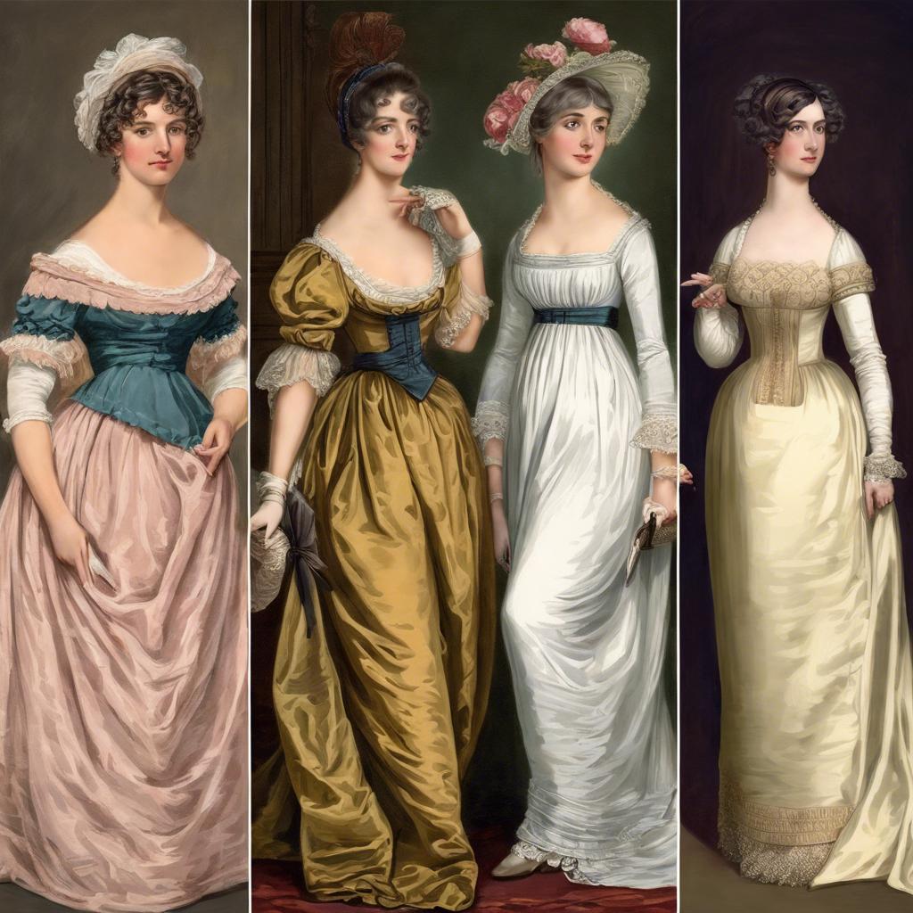 Elegant Fashion Trends in Regency ‍Era England