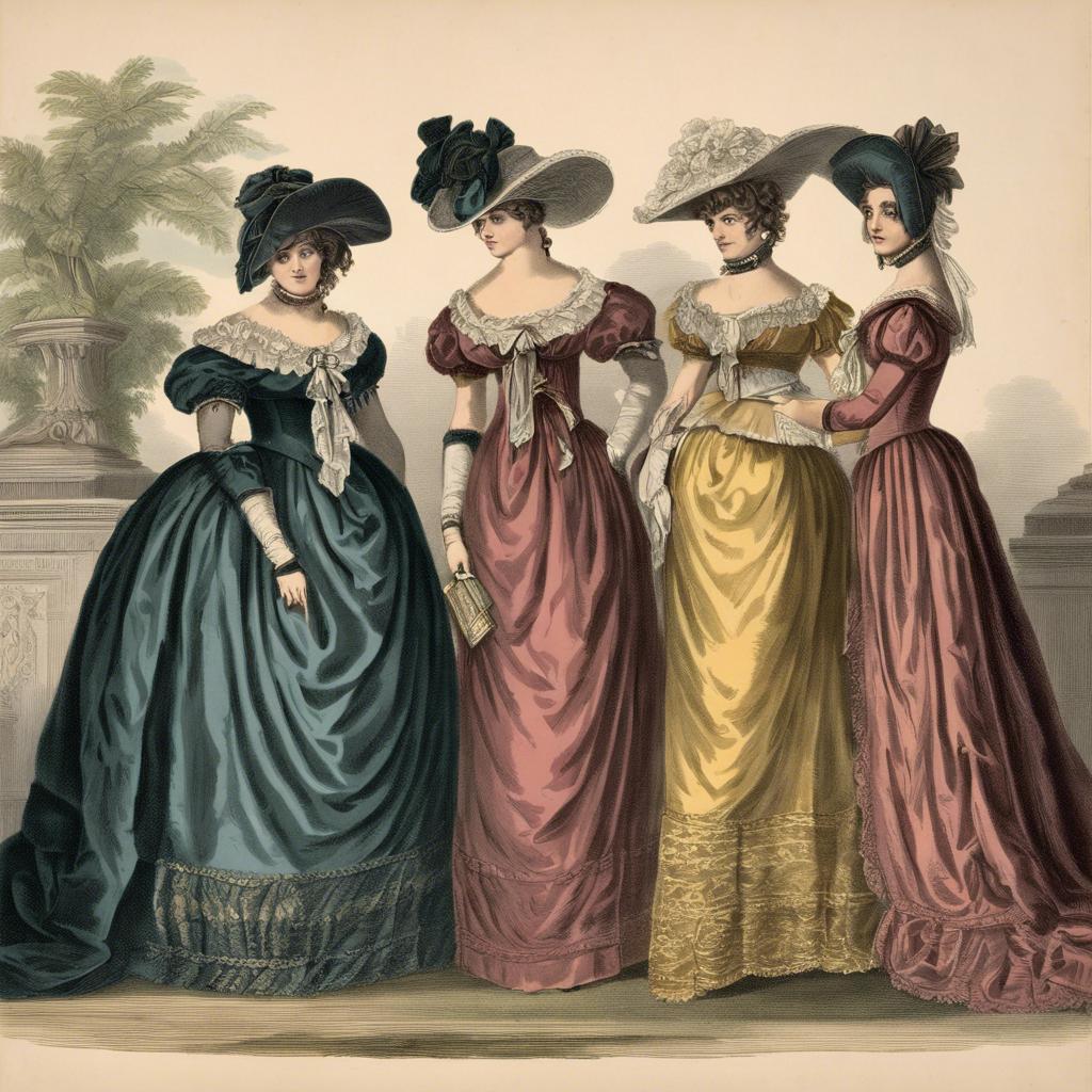 Emergence of Regency Era Fashion in⁣ the United States