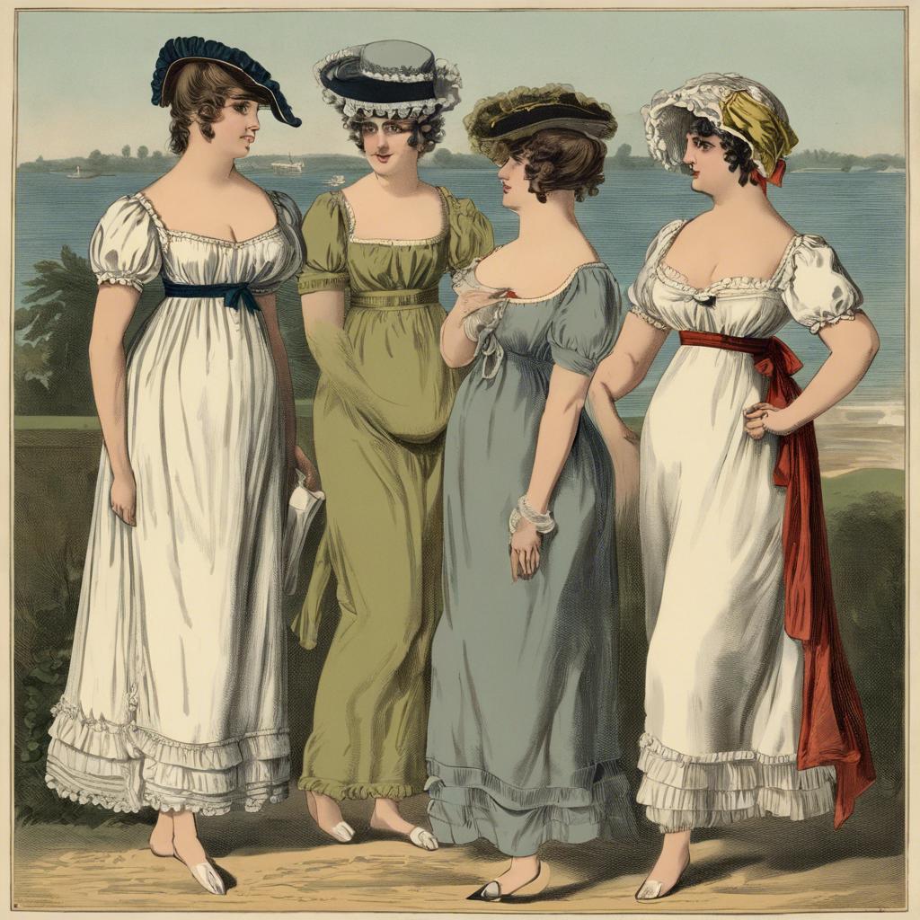 The Evolution‌ of Regency Era Bathing Suits