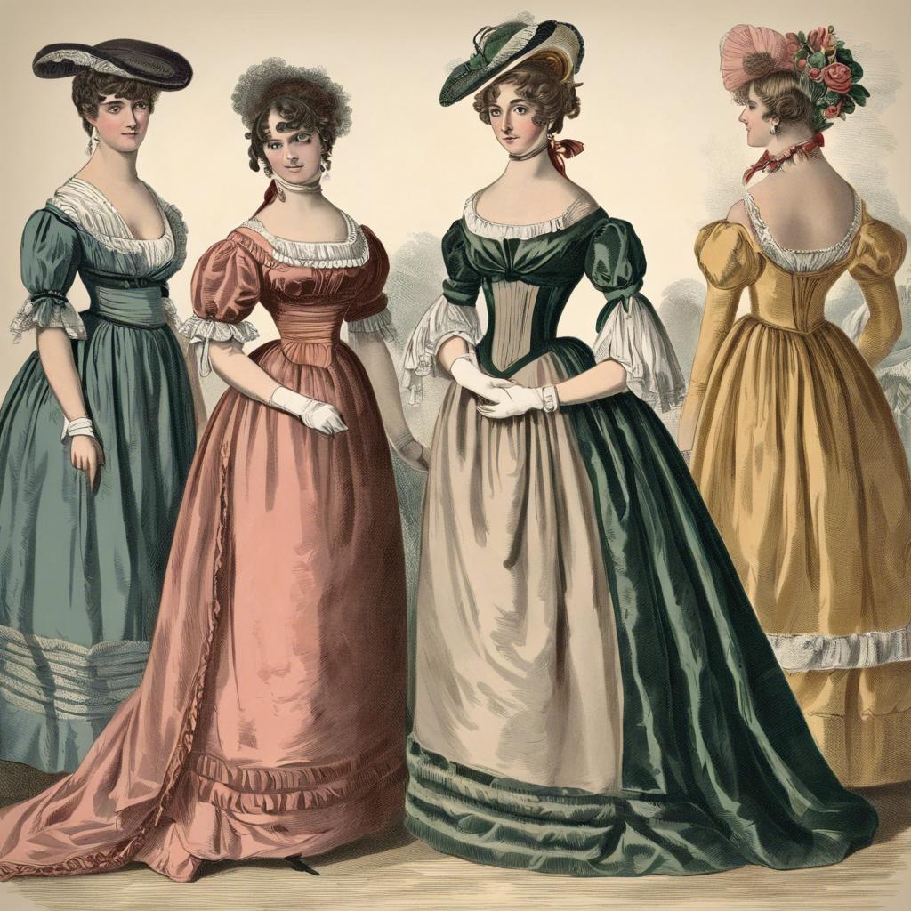 Fashion Trends During ‌the Regency Era in the United States