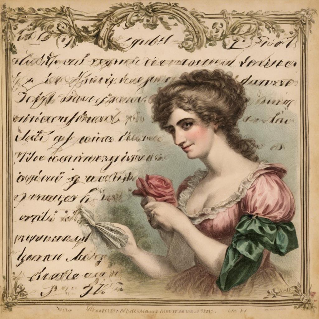 Heading 1: Romantic Language‌ and‌ Sentiments‌ in Regency Era Love Letters