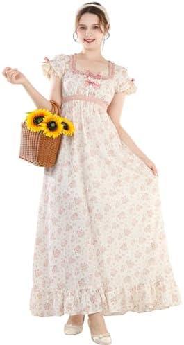 Floral Fantasy: NSPSTT Regency Dresses Review