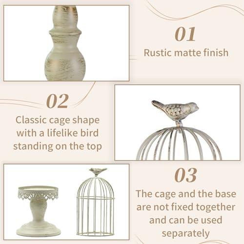 Vintage Birdcage Candle Holder Set Review: Elegant Home Decor