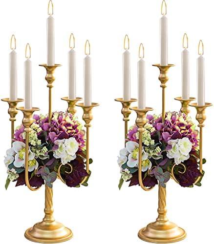 Golden Glow: Our Review of the Metal Candelabra Candle Stand Set