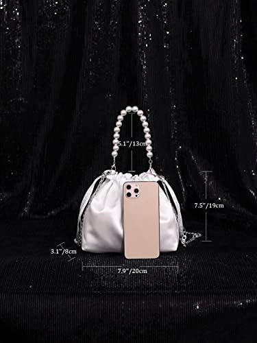 Chic & Classy: Our Review of Verdusa Women's Pearl Drawstring Handbag