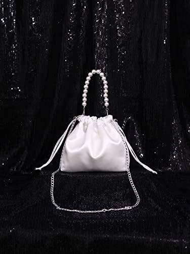 Chic & Classy: Our Review of Verdusa Women's Pearl Drawstring Handbag