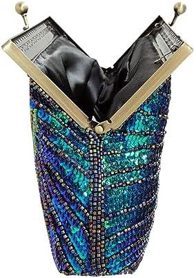 Chic & Elegant: Vintage Beaded Sequin Evening Bag Review