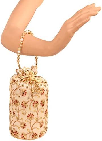 Review: Stunning Beaded Drawstring Handbag - A Vintage Party Essential!