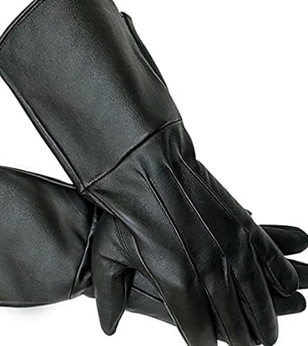 Unleash Your Inner Swordsman with SI Men's Steampunk Leather Gauntlets