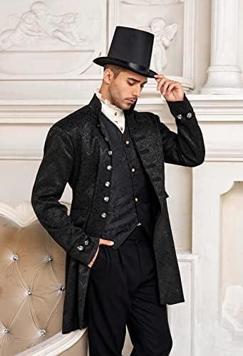 Review: Mens‍ Steampunk Medieval Jacket - ⁤Stylish and Versatile Coat for All Occasions