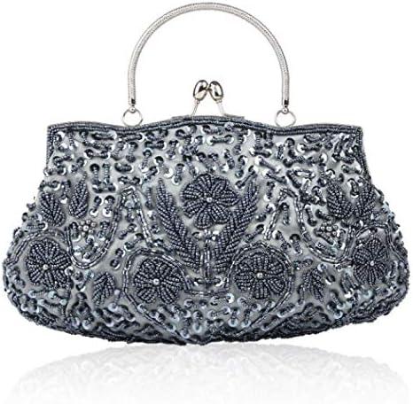 Unveiling the Timeless Beauty of Gets Noble Beaded Sequin Flower Evening Purse