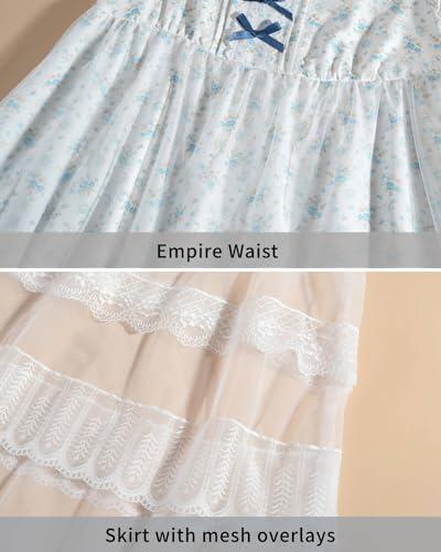 Regency White Floral Tea Party Gown Review: An Elegant Historical Costume