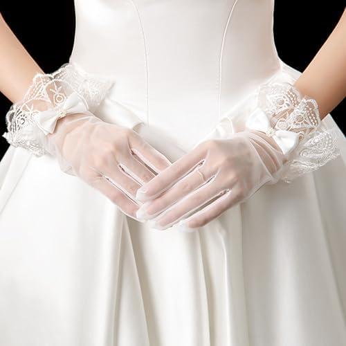 Floral Lace Gloves Review: Stylish Women's Wedding Accessory